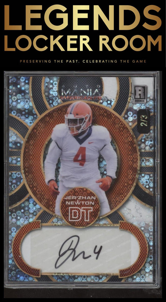 2024 Wild Card Automania American Jer'Zhan Newton Circle Kaleidoscope #/3