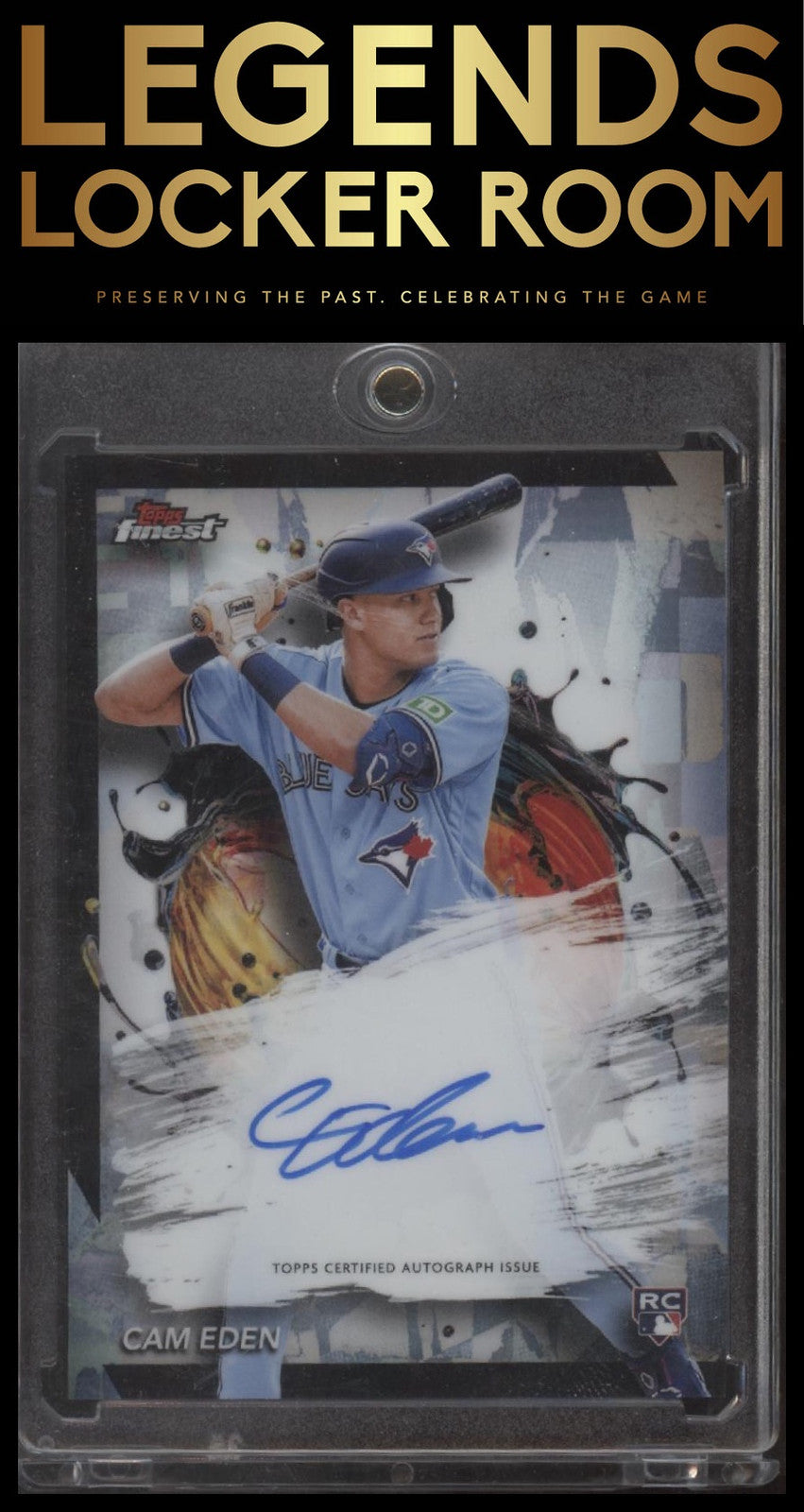 2024 Finest #FA-CE Cam Eden Finest Autographs Refractors