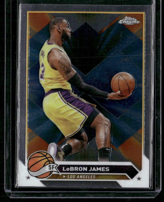2023-24 Topps Chrome #23 LeBron James
