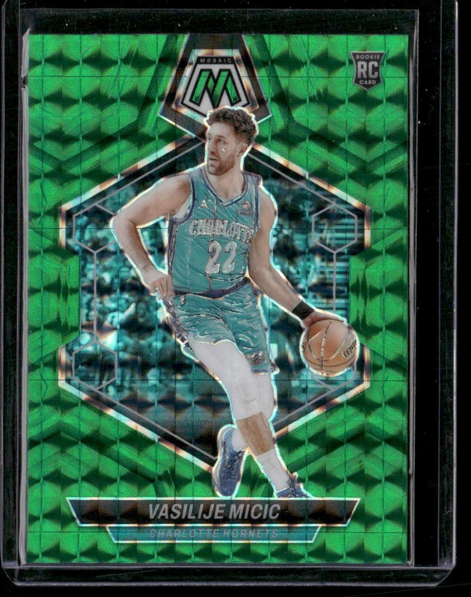 2023-24 Panini Mosaic #215 Vasilije Micic Green