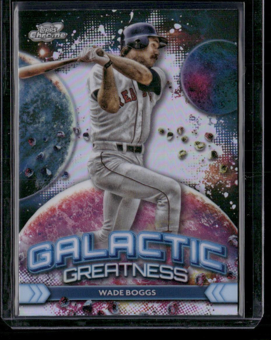 2024 Topps Chrome Cosmic #GG-15 Wade Boggs Galactic Greatness