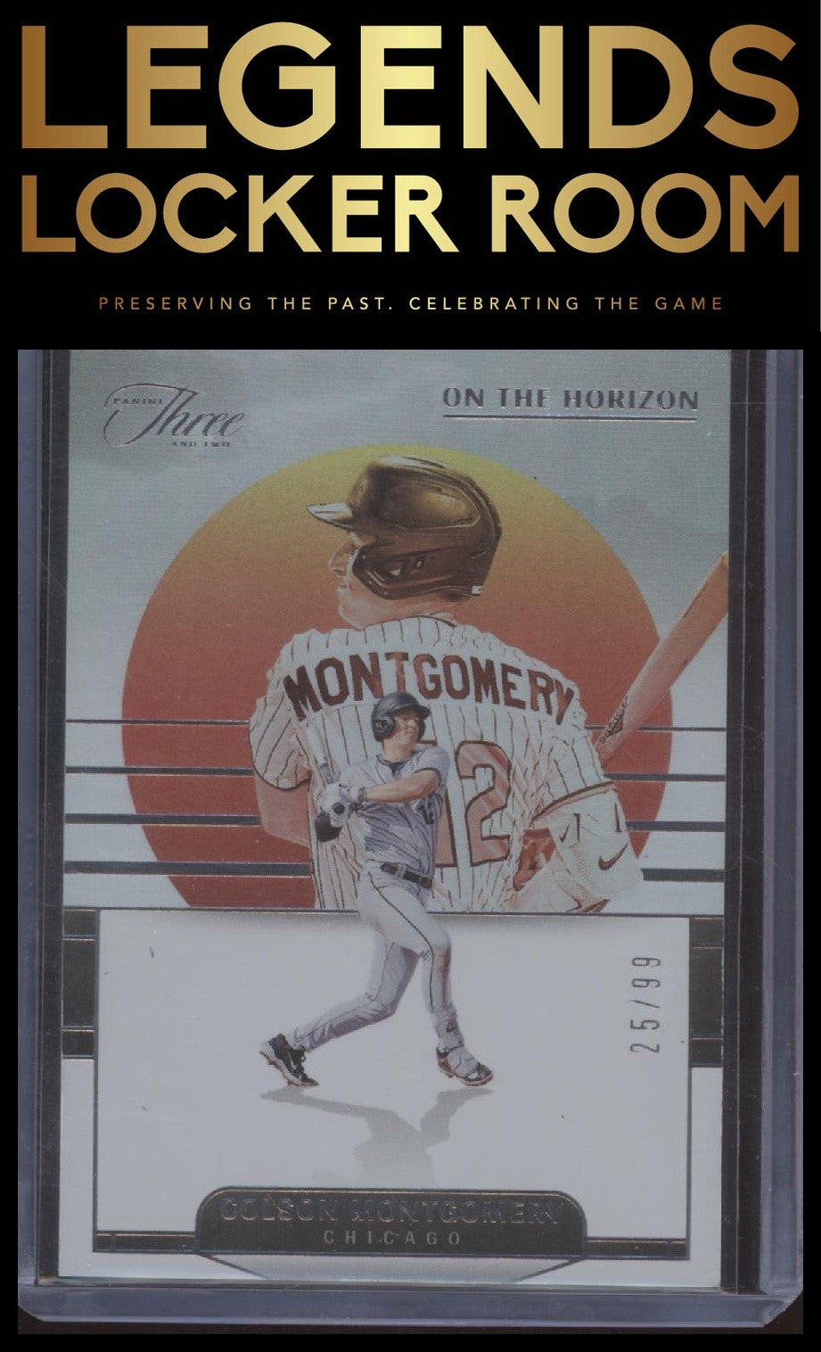 2024 Panini Three and Two #20 Colson Montgomery On the Horizon #/99