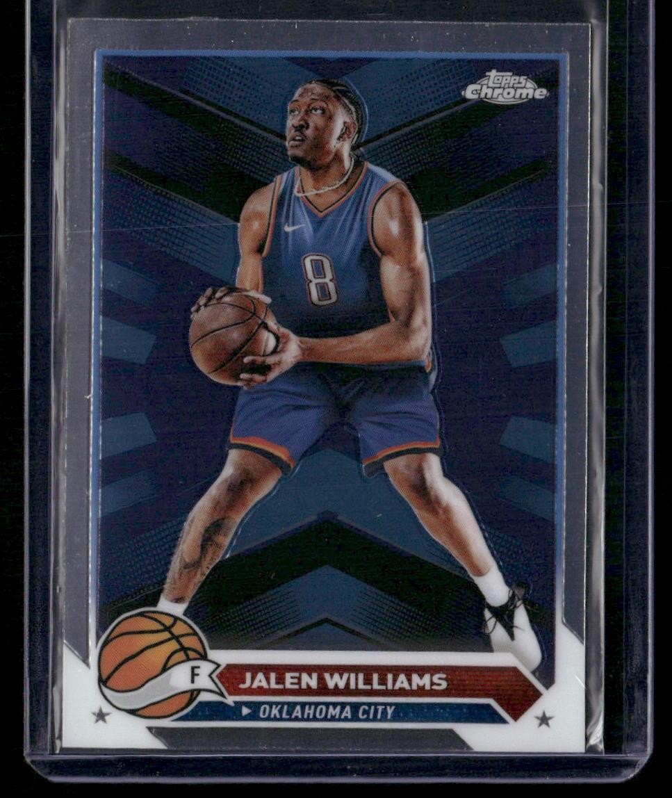 2023-24 Topps Chrome #184 Jalen Williams