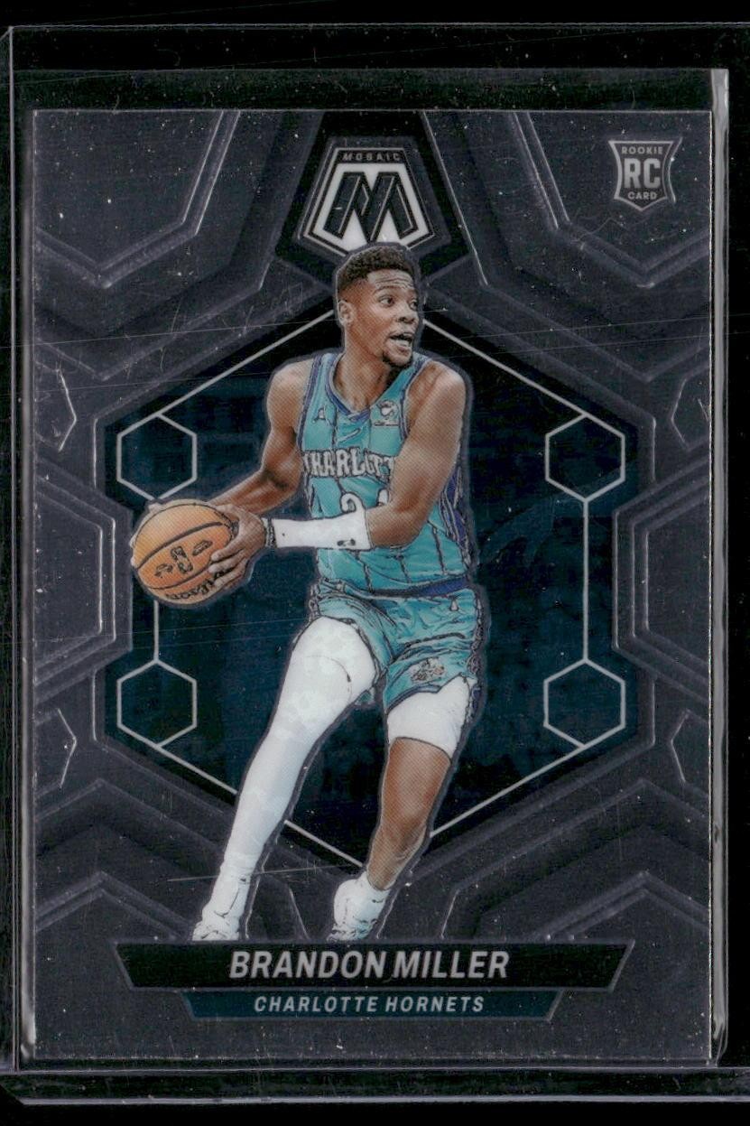 2023-24 Panini Mosaic #202 Brandon Miller