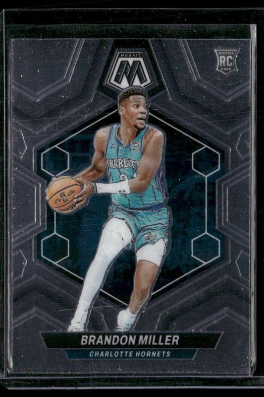 2023-24 Panini Mosaic #202 Brandon Miller