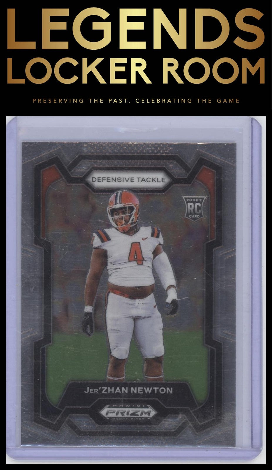 2024 Panini Prizm Draft Picks #136 Jer'Zhan Newton