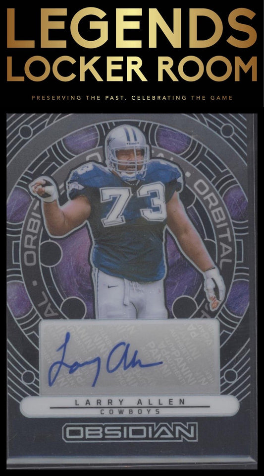 2024 Panini Obsidian - Orbital Signatures #OS-LAN Larry Allen