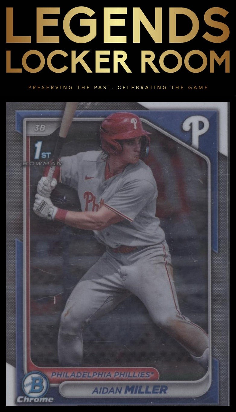 2024 Bowman #BCP-27 Aidan Miller Chrome Prospects
