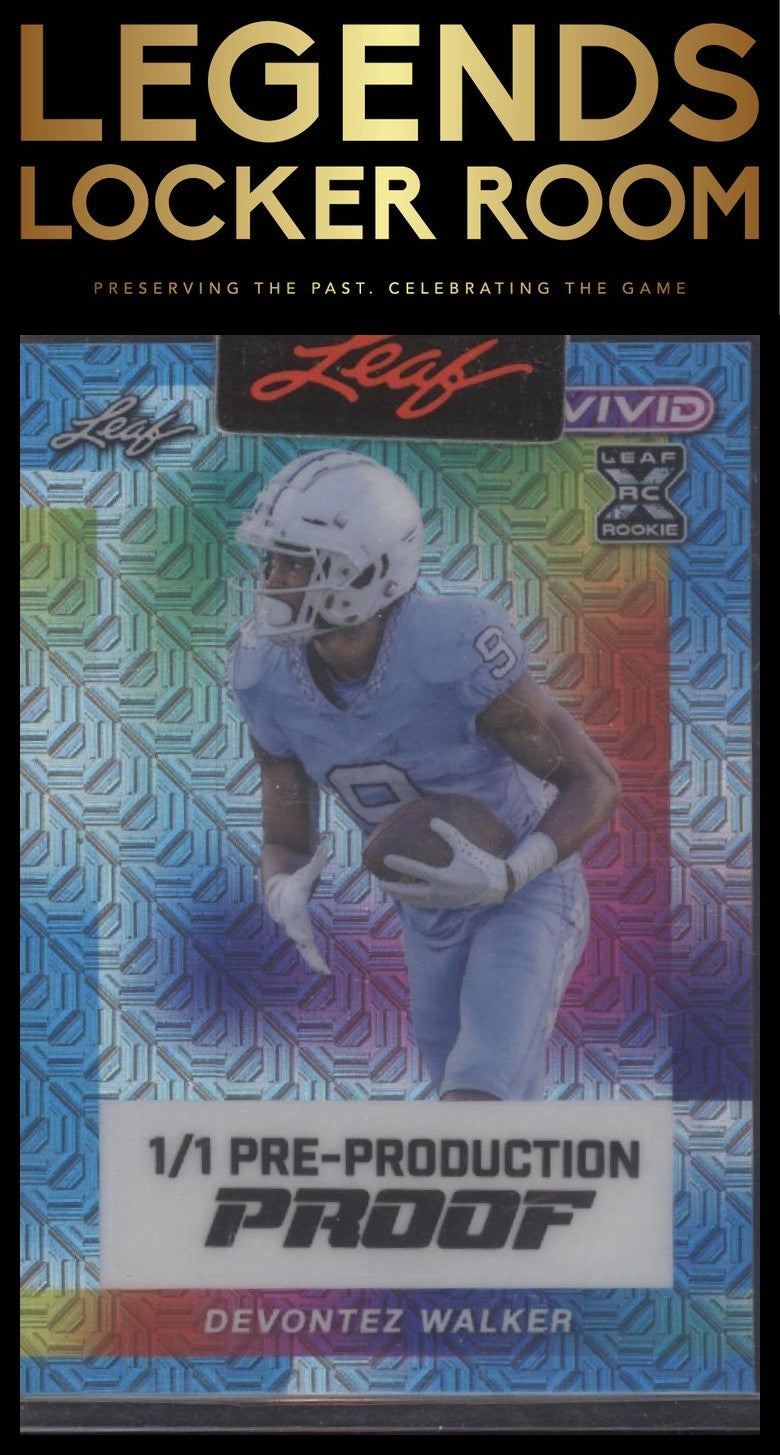 2022 Leaf Devontez Walker Mojo Pre Production Proof 1/1
