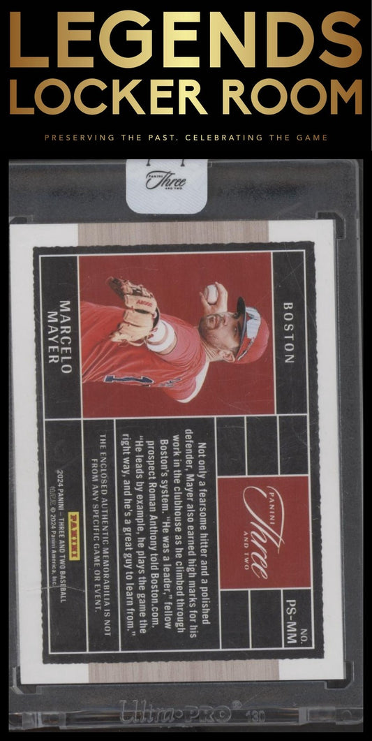2024 Panini Three & Two Prospect Swatches Marcelo Mayer /32