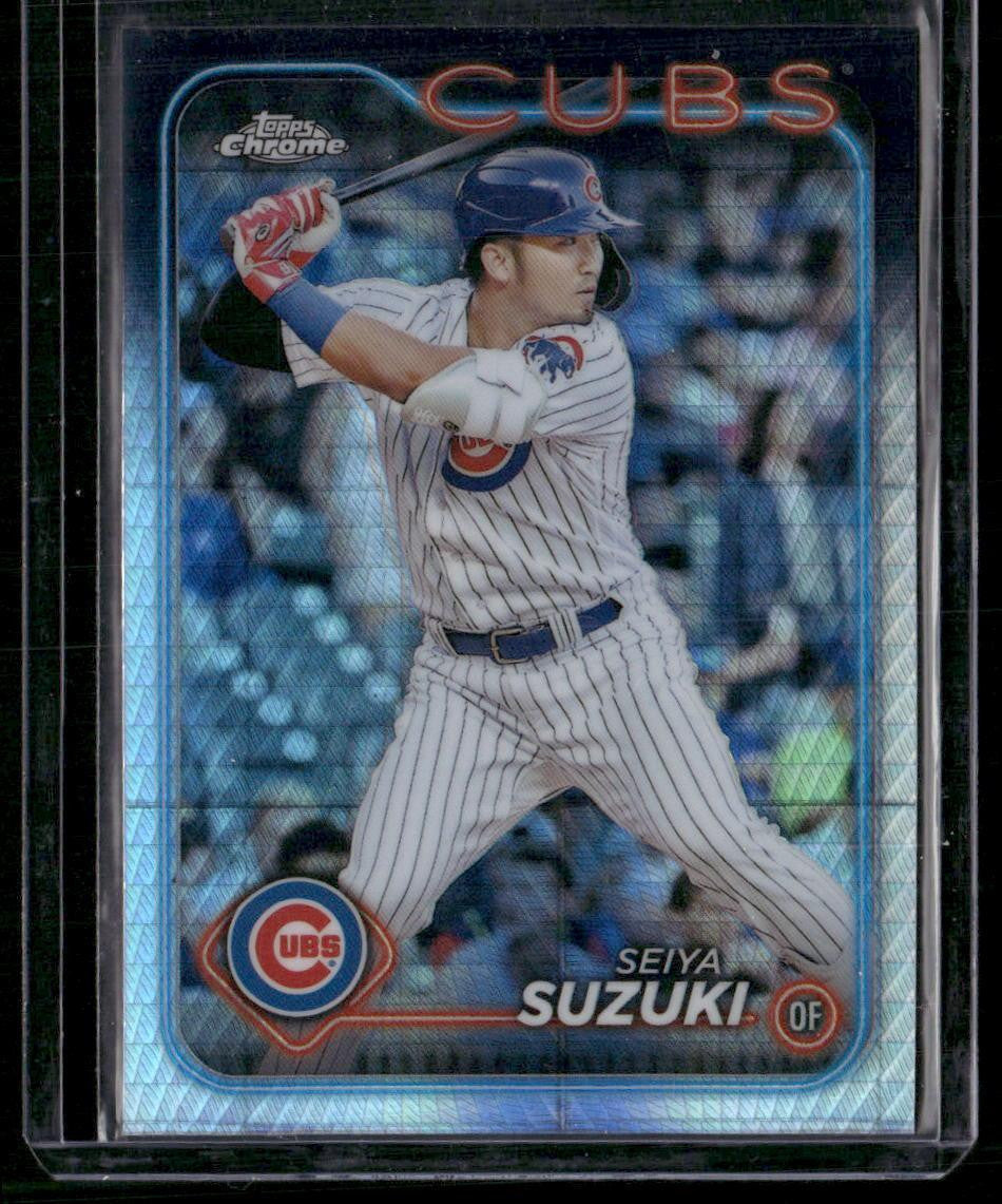 2024 Topps Chrome #13 Seiya Suzuki Prism Refractors