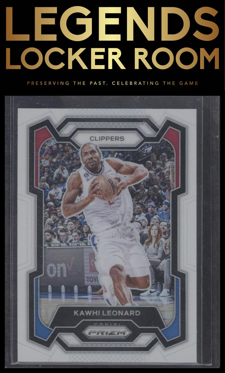 2023-24 Panini Prizm #4 Kawhi Leonard Prizms White #/175