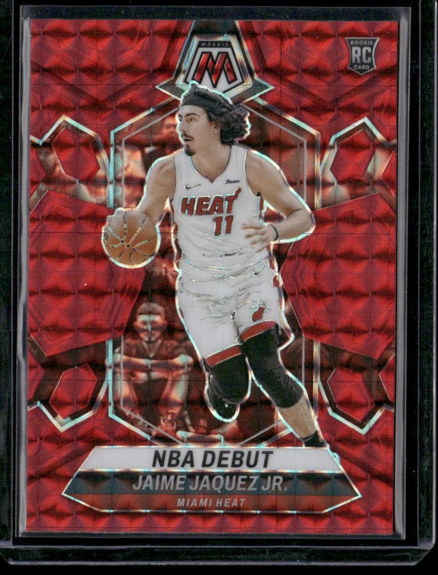 2023-24 Panini Mosaic #267 Jaime Jaquez Jr. Red