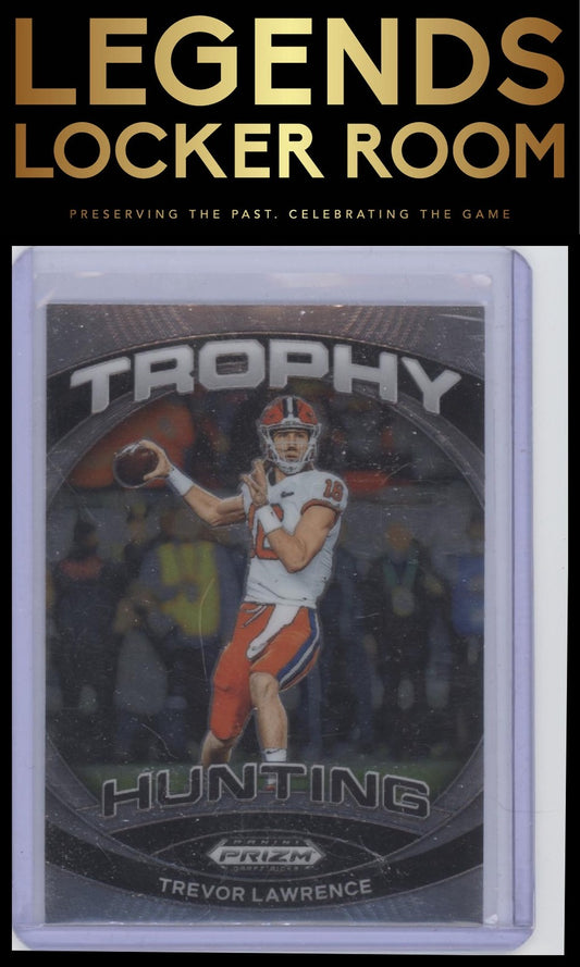 2024 Panini Prizm Draft Picks #TH-TLE Trevor Lawrence Trophy Hunting