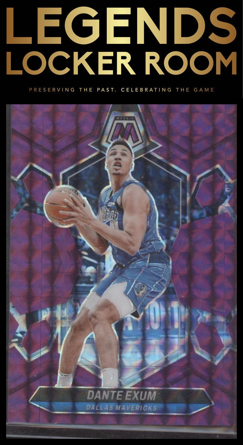 2023-24 Panini Mosaic #146 Dante Exum Purple #/99