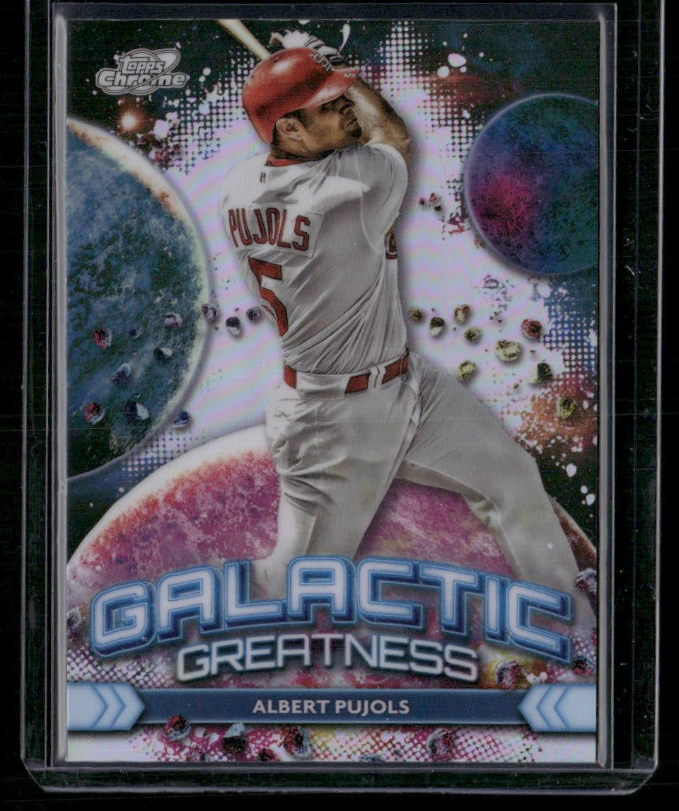 2024 Topps Chrome Cosmic #GG-16 Albert Pujols Galactic Greatness