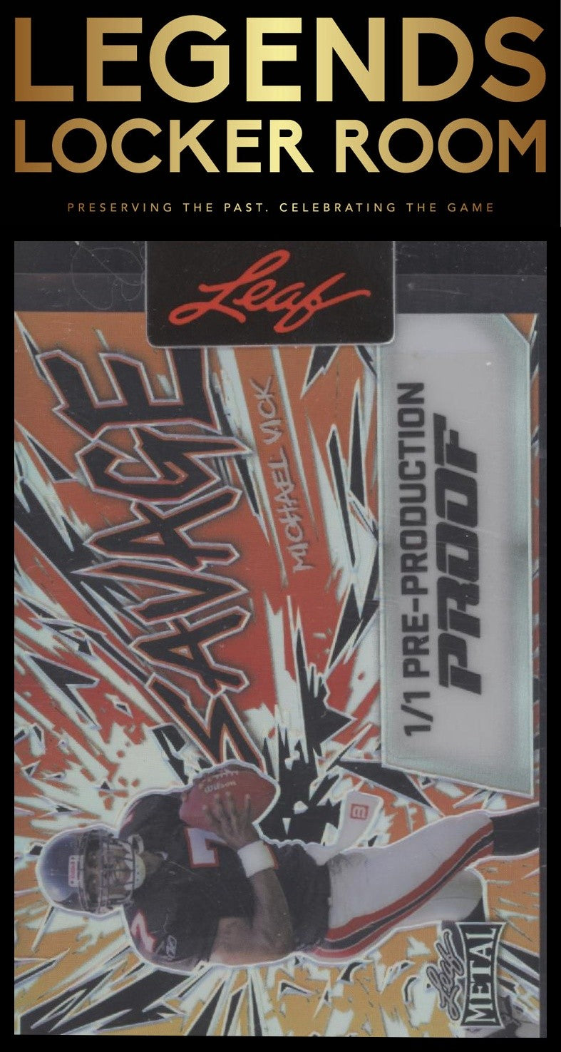 2024 Leaf Metal #75 Michael Vick