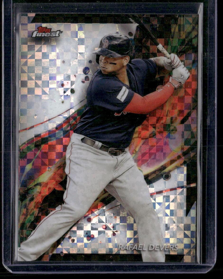 2024 Finest #20 Rafael Devers Checkerboard Refractors