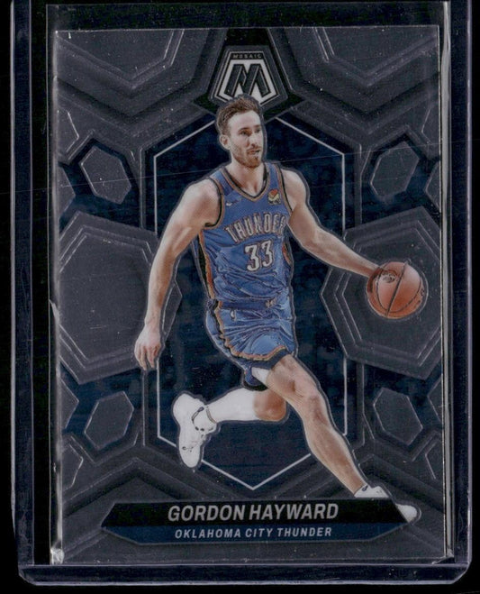 2023-24 Panini Mosaic #13 Gordon Hayward