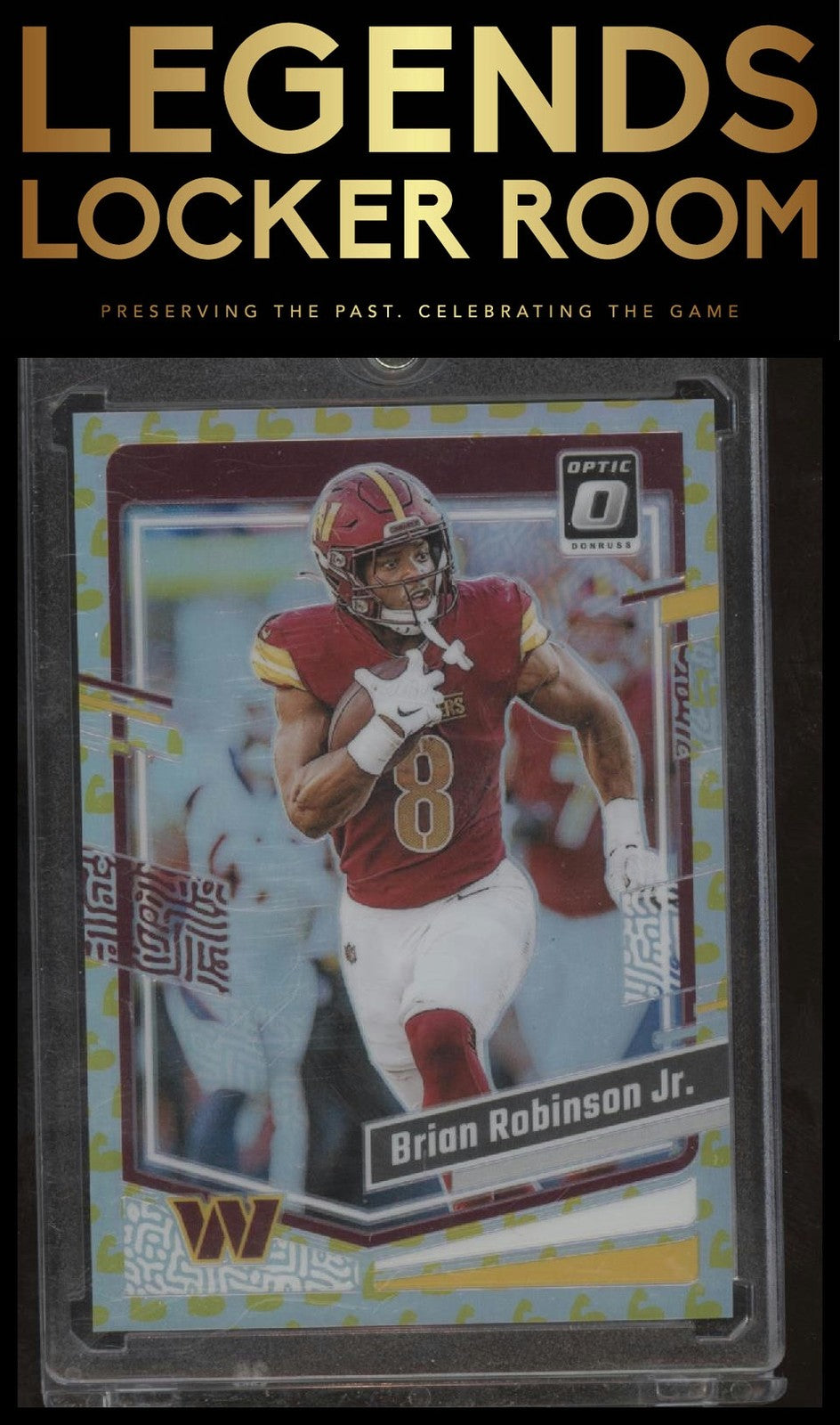2023 Donruss Optic #195 Brian Robinson Jr. Flex #/149