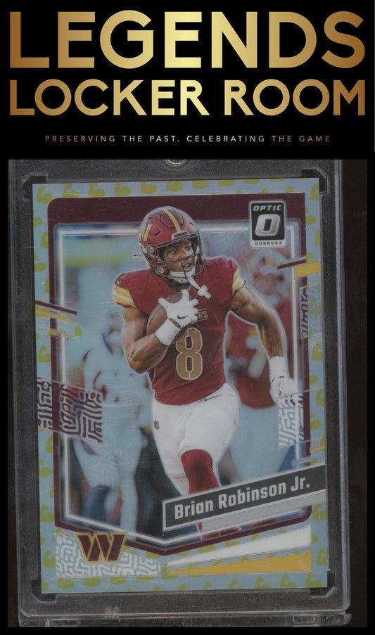 2023 Donruss Optic #195 Brian Robinson Jr. Flex #/149
