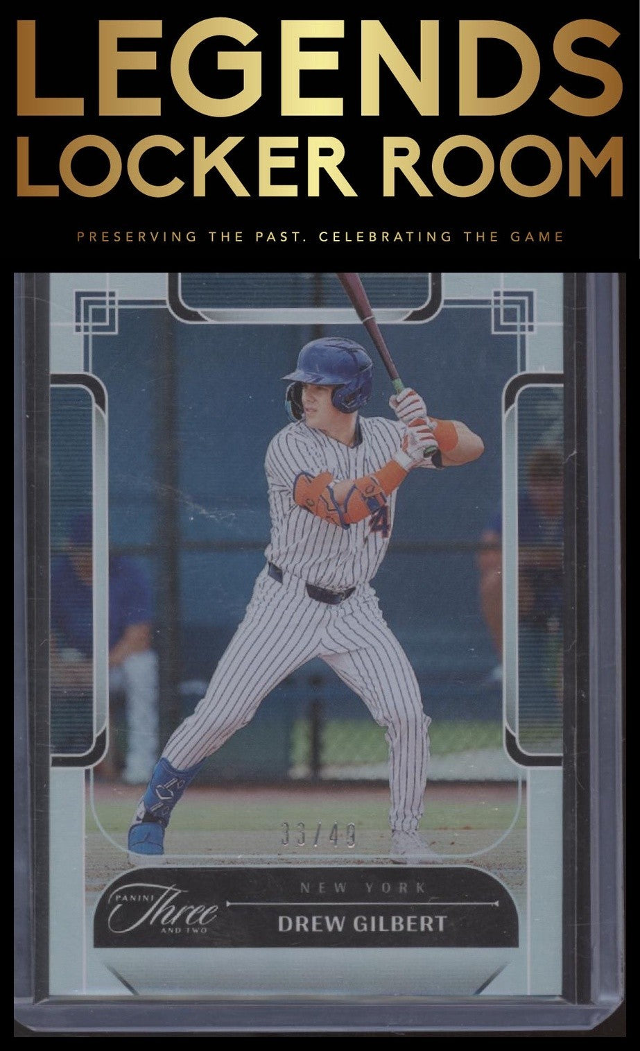 2024 Panini Three and Two #62 Drew Gilbert Holo Silver #/49