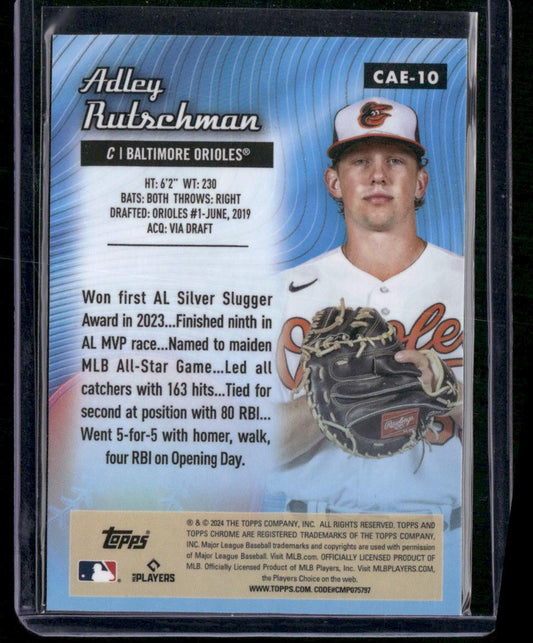 2024 Topps Chrome #CAE-10 Adley Rutschman Chrome All-Etch