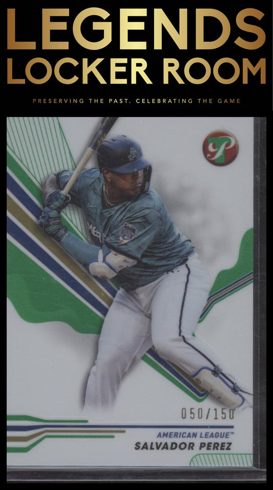 2024 Topps Pristine #278 Salvador Perez Green Refractors #/150
