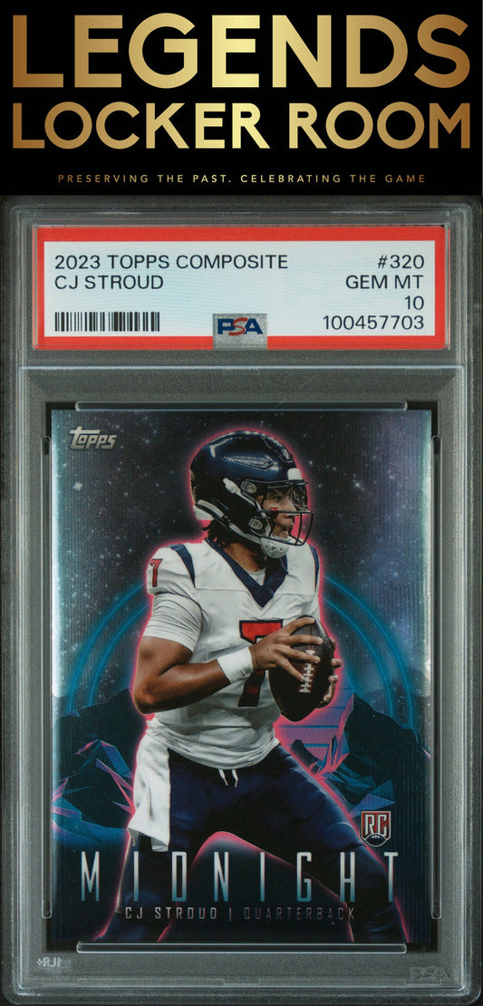 2023 Topps Composite #320 Cj Stroud PSA 10