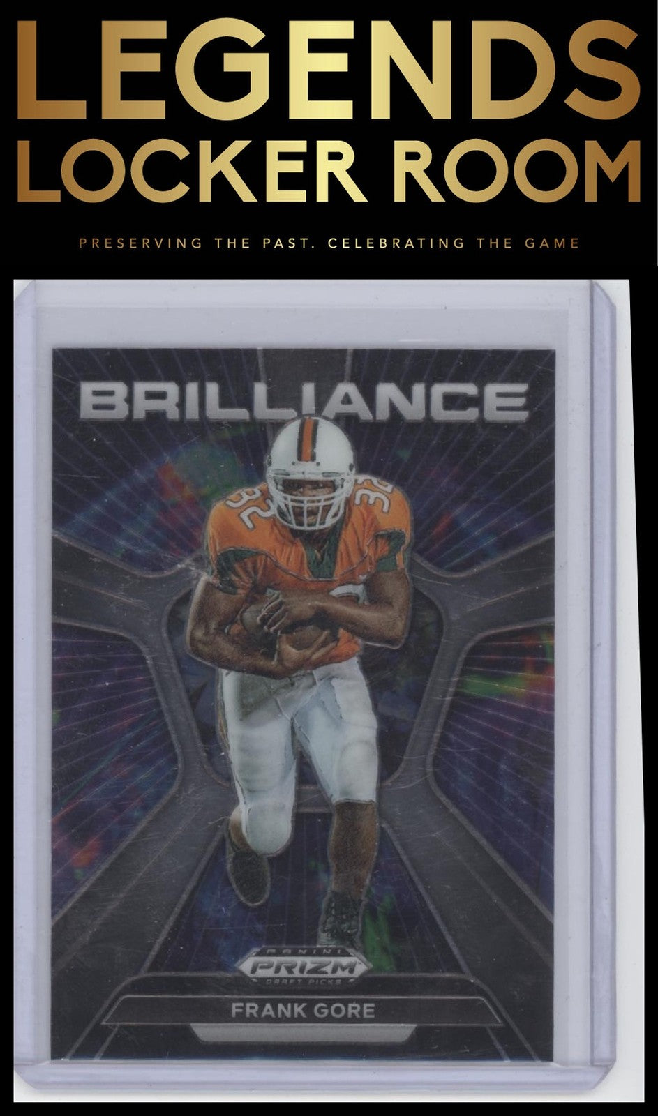 2024 Panini Prizm Draft Picks #BR-FG Frank Gore Brilliance