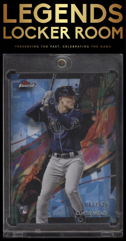 2024 Finest #78 Curtis Mead Sky Blue Refractors #/325