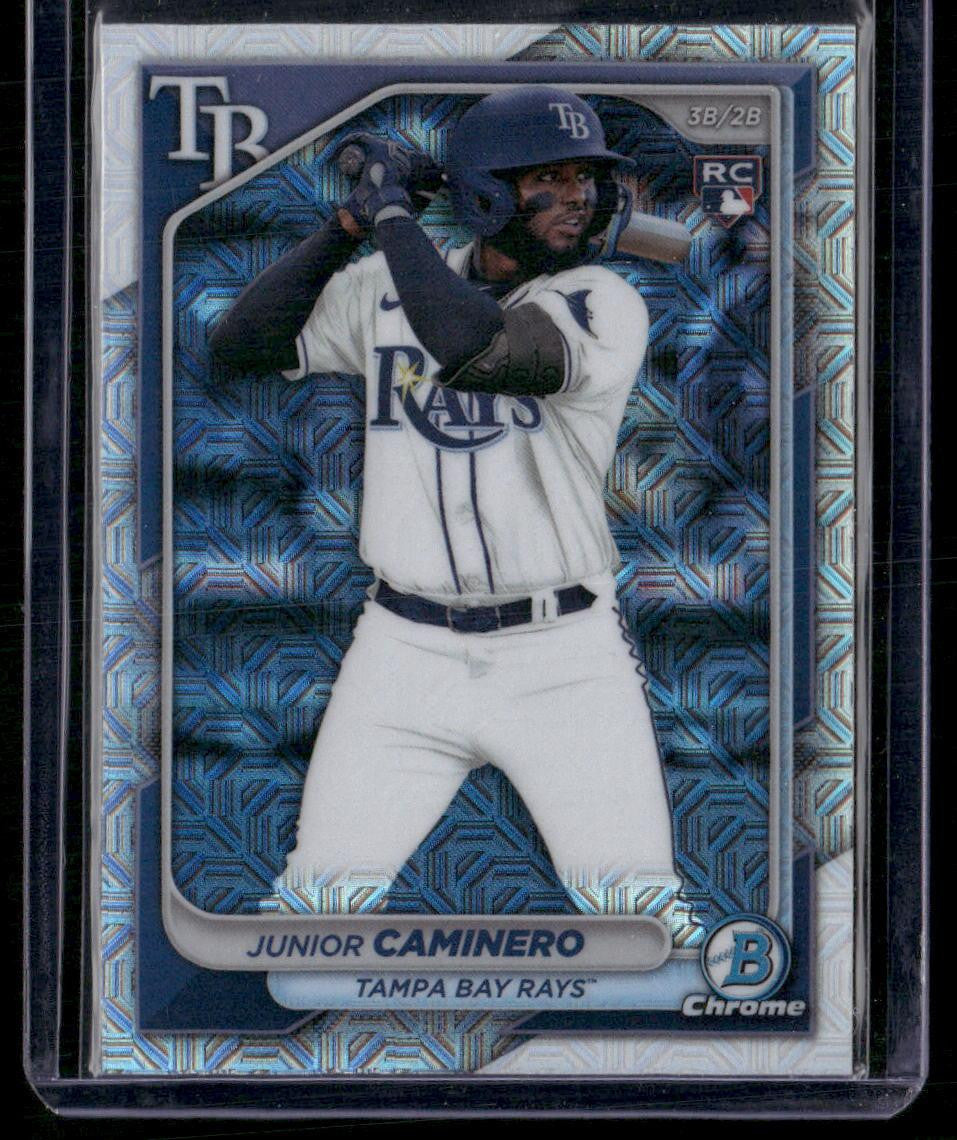 Junior Caminero-2024 Bowman Chrome Mojo Refractor RC #20