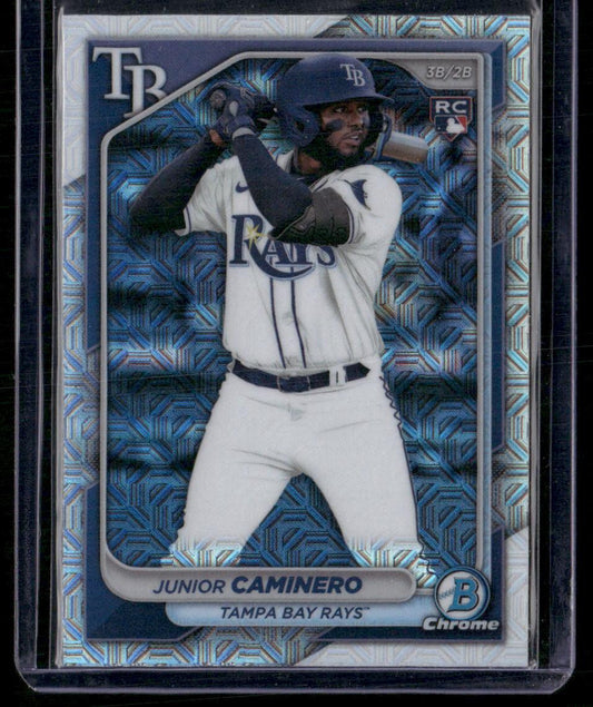 Junior Caminero-2024 Bowman Chrome Mojo Refractor RC #20