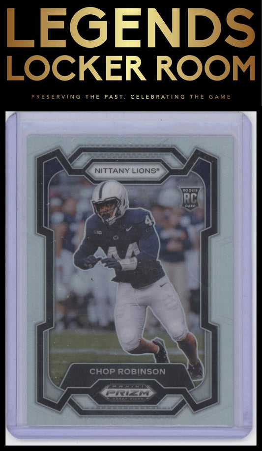2024 Panini Prizm Draft Picks #124 Chop Robinson Silver