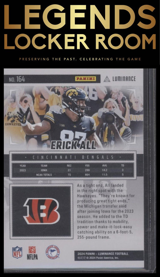 2024 Panini Luminance #164 Erick All Gold #/299