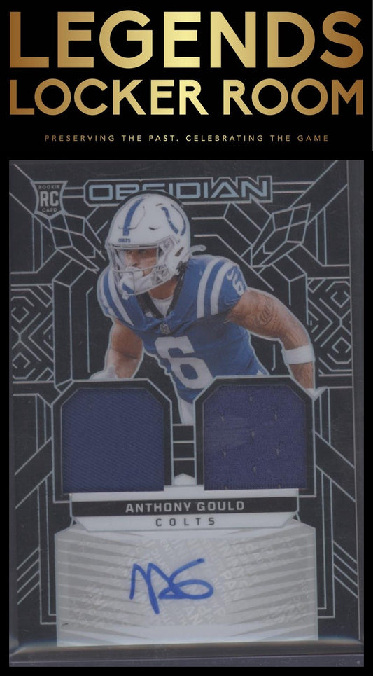 2024 Panini Obsidian Anthony Gould Rookie Material Ink /299
