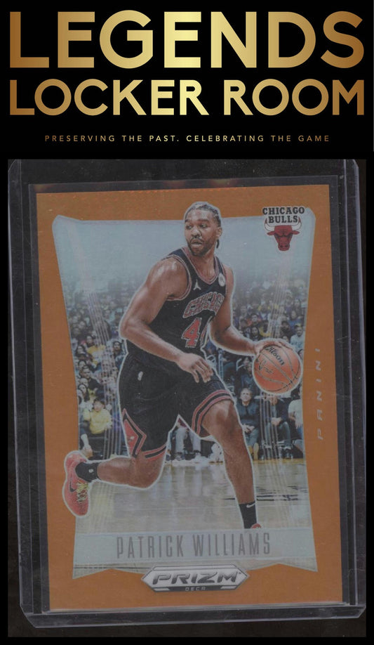 2023-24 Panini Prizm Deca #69 Patrick Williams Prizms Orange #/49