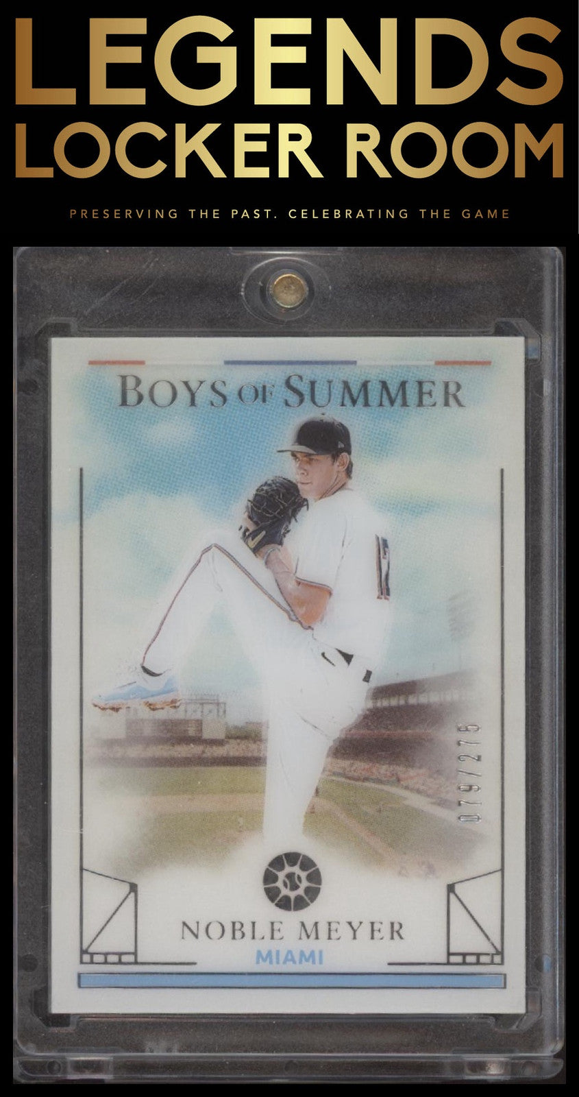2024 Panini Boys of Summer #30 Noble Meyer #/275
