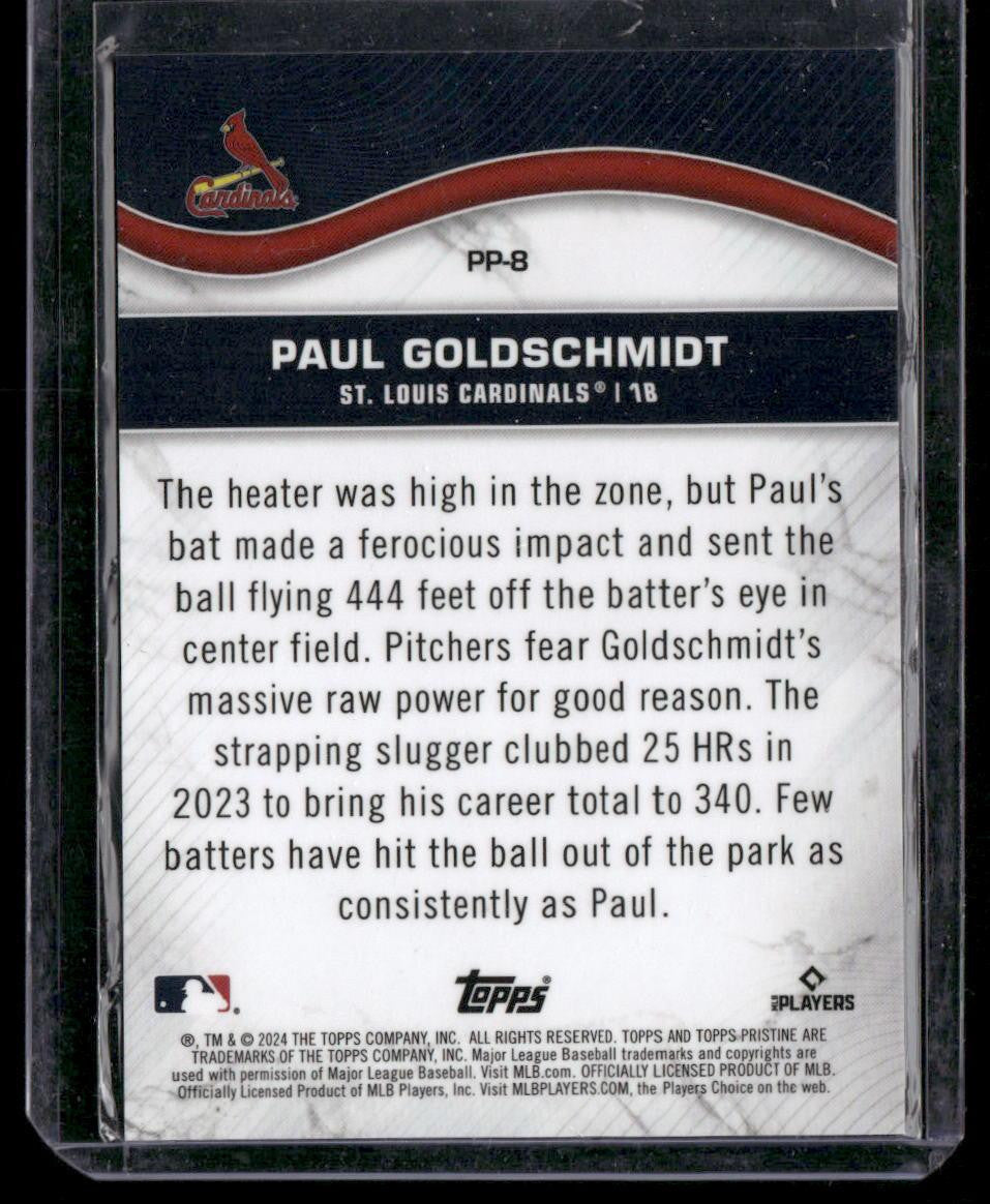 2024 Topps Pristine #PP-8 Paul Goldschmidt Pristine Production