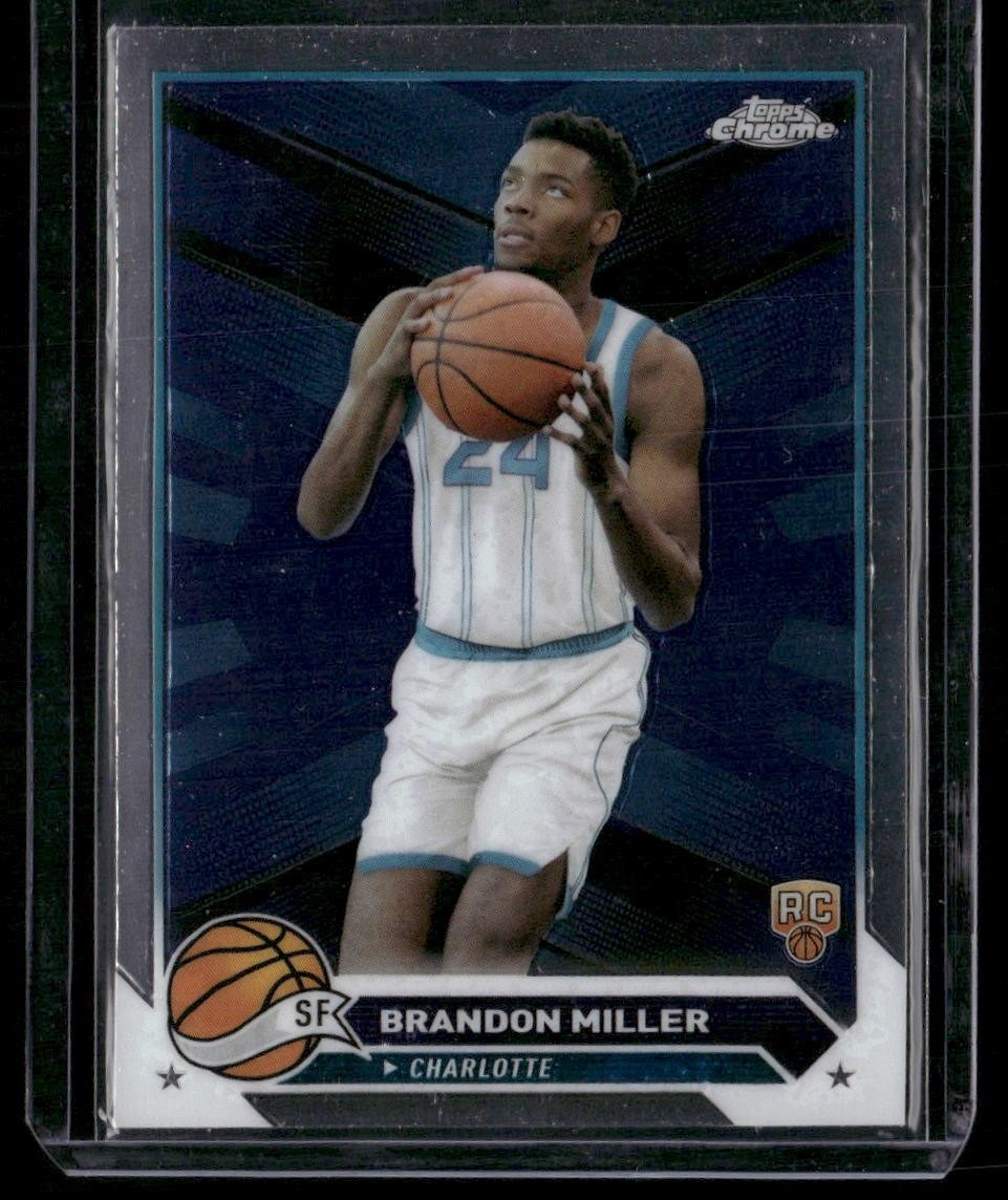 2023-24 Topps Chrome #127 Brandon Miller
