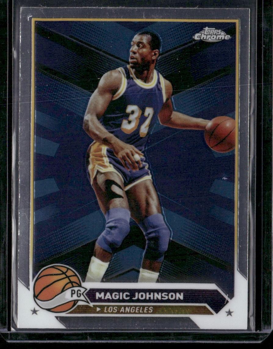2023-24 Topps Chrome #97 Magic Johnson