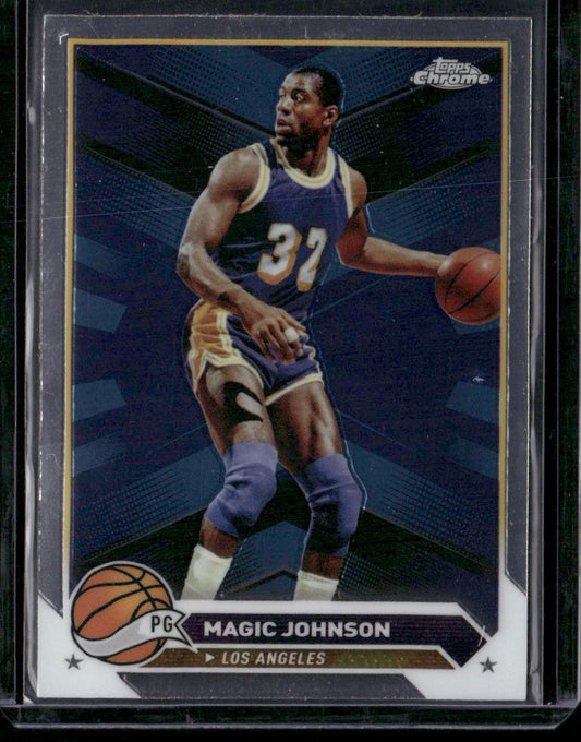 2023-24 Topps Chrome #97 Magic Johnson