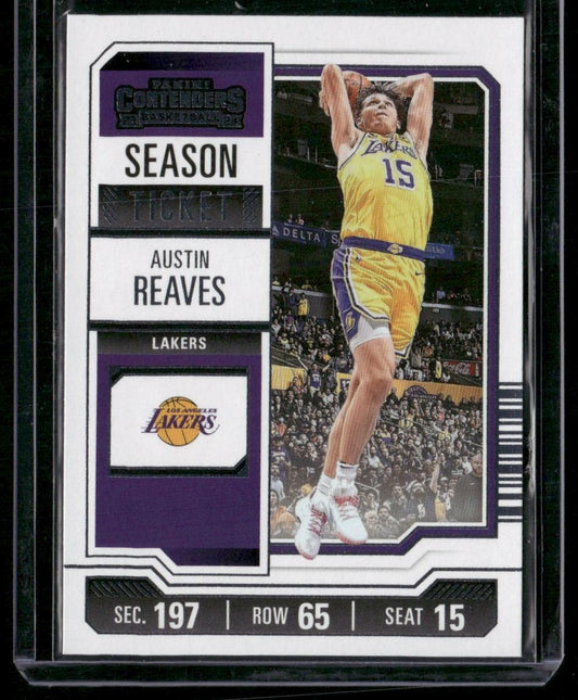 2023-24 Panini Contenders #15 Austin Reaves