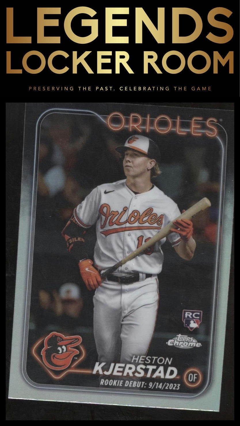 2024 Topps Chrome Update #USC120 Heston Kjerstad Refractors