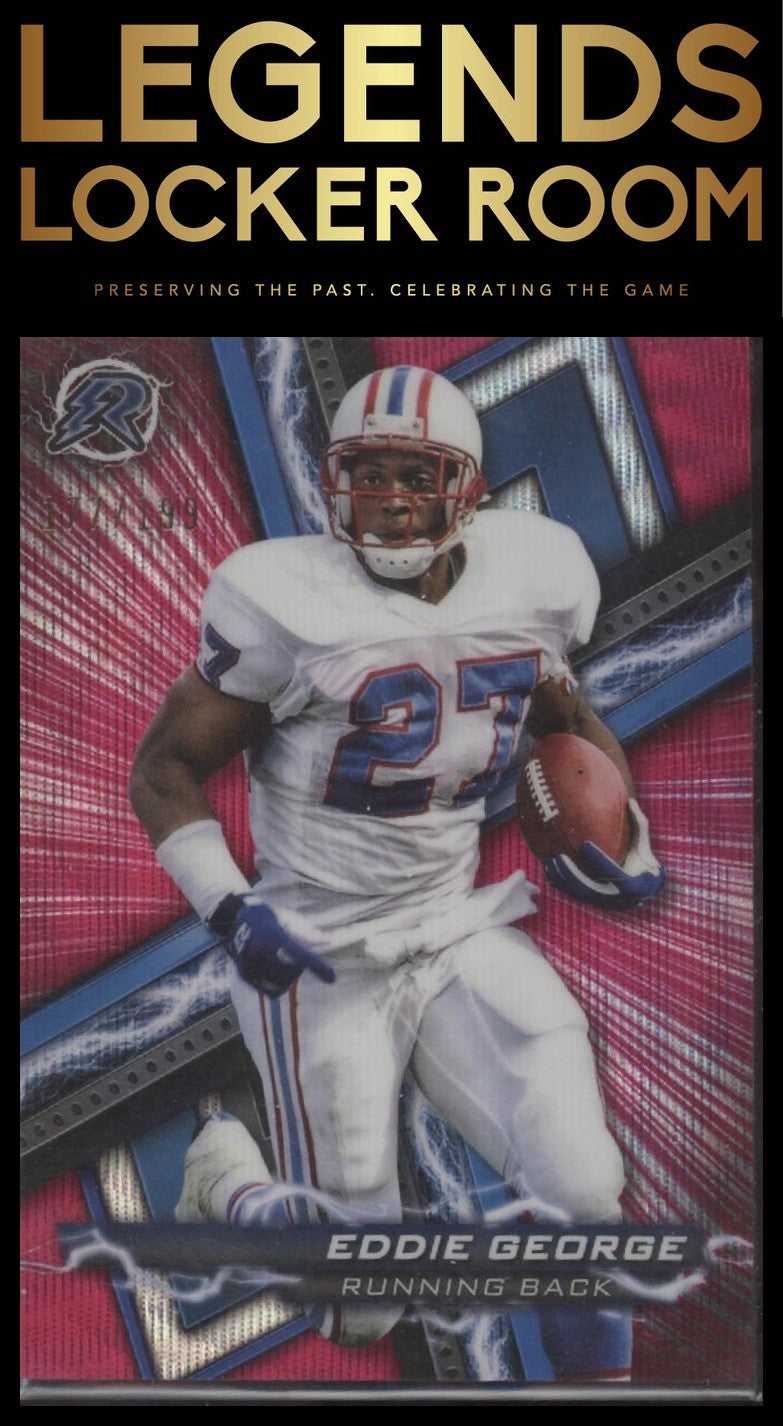 2023 Topps Composite #80 Eddie George Resurgence Ruby Surge #/199