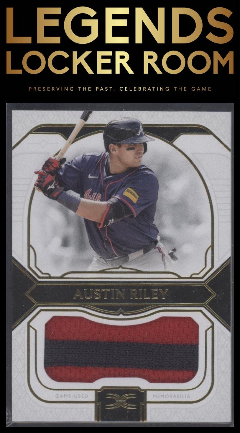 2024 Topps Definitive Collection Austin Riley Jumbo Relic #/50