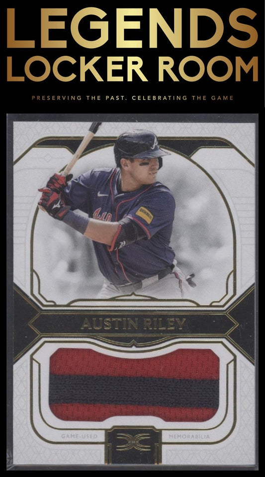 2024 Topps Definitive Collection Austin Riley Jumbo Relic #/50