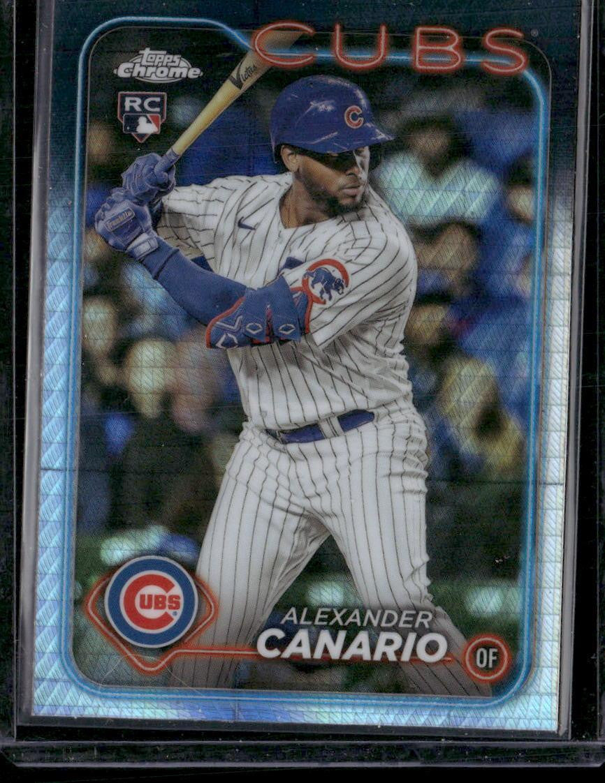 2024 Topps Chrome #174 Alexander Canario Prism Refractors