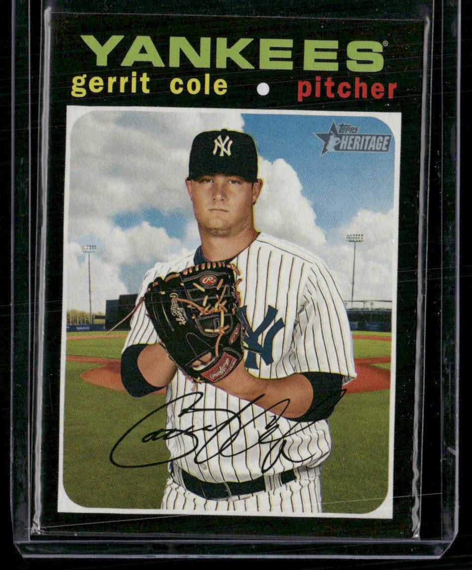 2020 Topps Heritage #501 Gerrit Cole