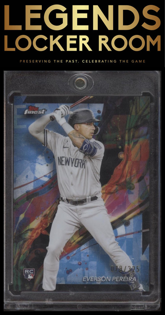 2024 Finest #17 Everson Pereira Sky Blue Refractors #/325